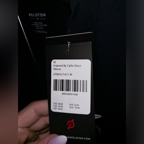 Peloton UNISEX Inspired By Callie Short Sleeve - Picture 9 of 10